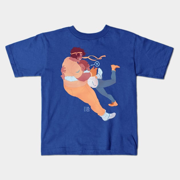 Hug Attack Kids T-Shirt by onesmolhurt